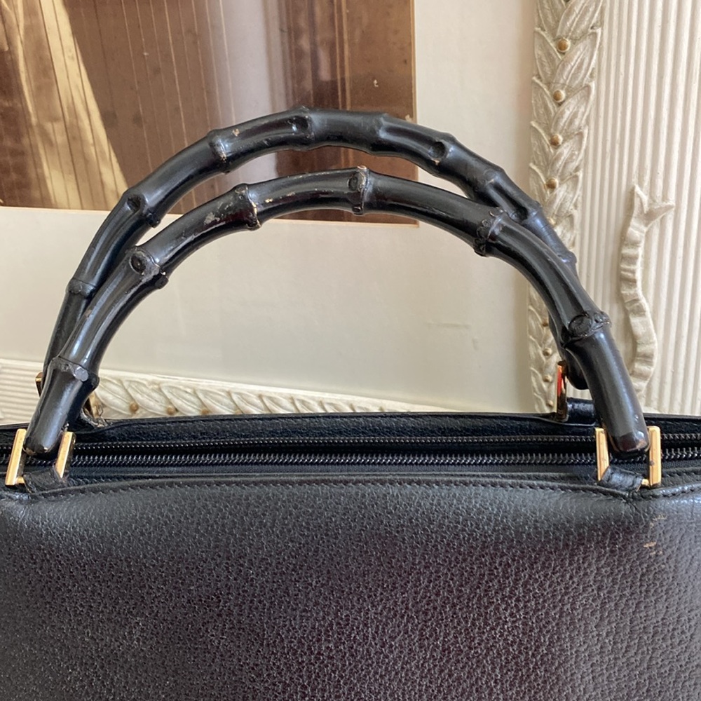 GUCCI Bamboo Handle Bag 0507 MAKE OFFER - Picture 2 of 15